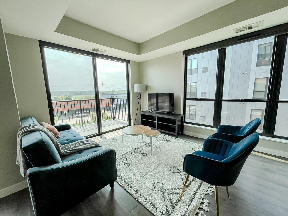 Sleepover Premier Downtown Des Moines Apartments Eksteriør billede